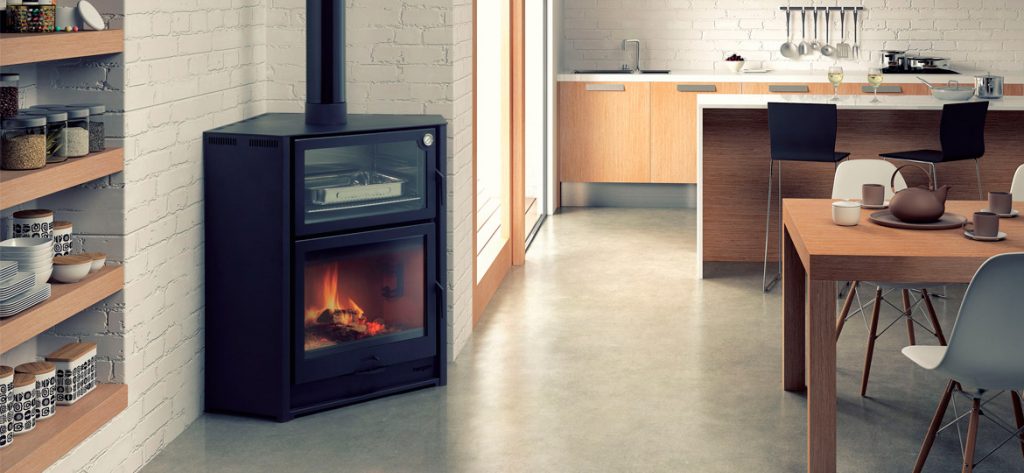 Estufa horno de leña Arce, pensada para disfrutar en interior y exterior