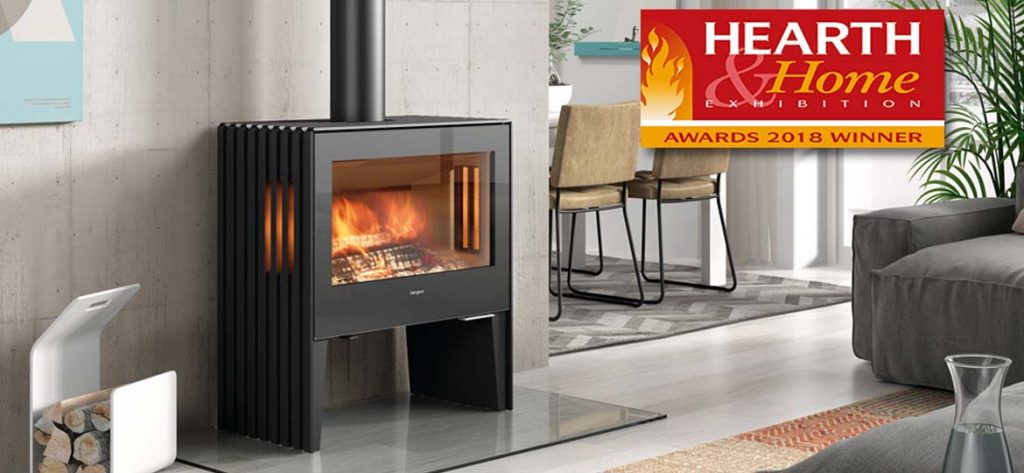 La estufa Glance, primer premio en la Feria Hearth & Home Exhibition 2018 de Reino Unido