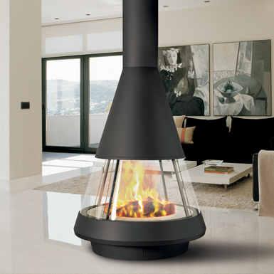 Chimenea de leña Mallorca Hergom
