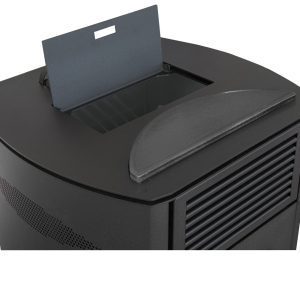 Puerta de carga de pellets