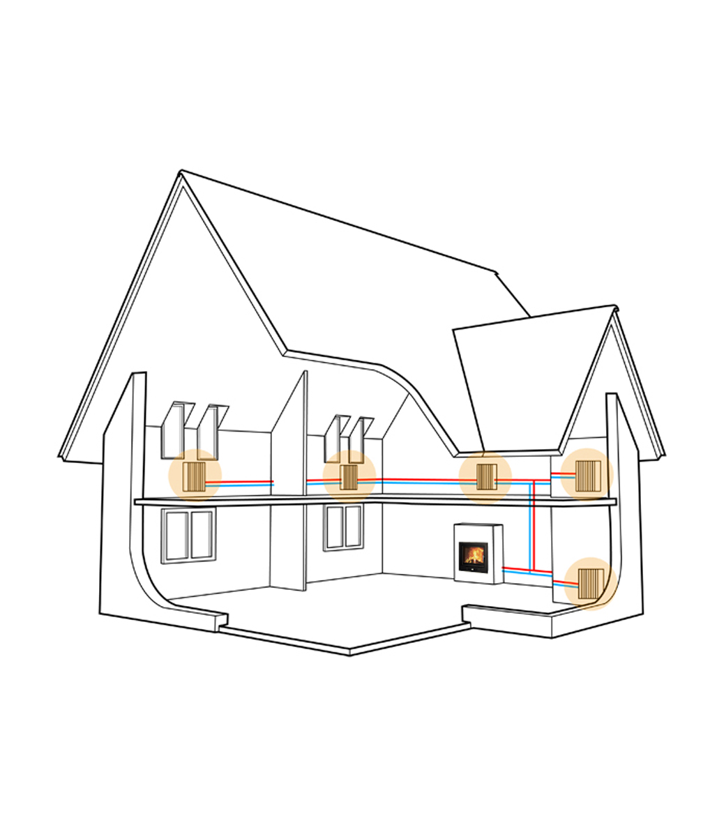 Chimenea de leña H-02/22