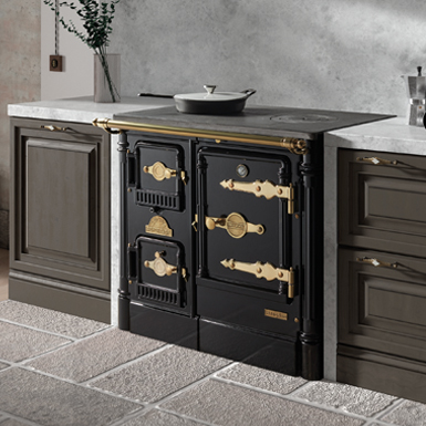 Cocina de leña L-07 Hergom