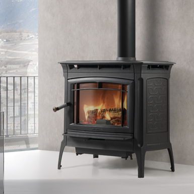Estufa de leña Manchester Hergom