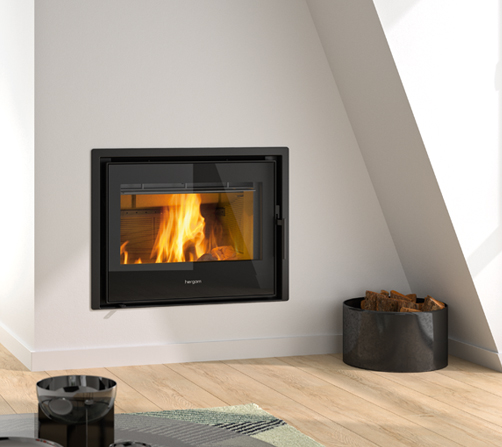 Imagen-insertables insertables de leña