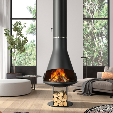 Chimenea decorativa Silba